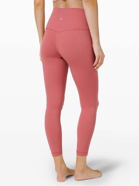 Lululemon Align Pant II 25" Brier Rose, size 2